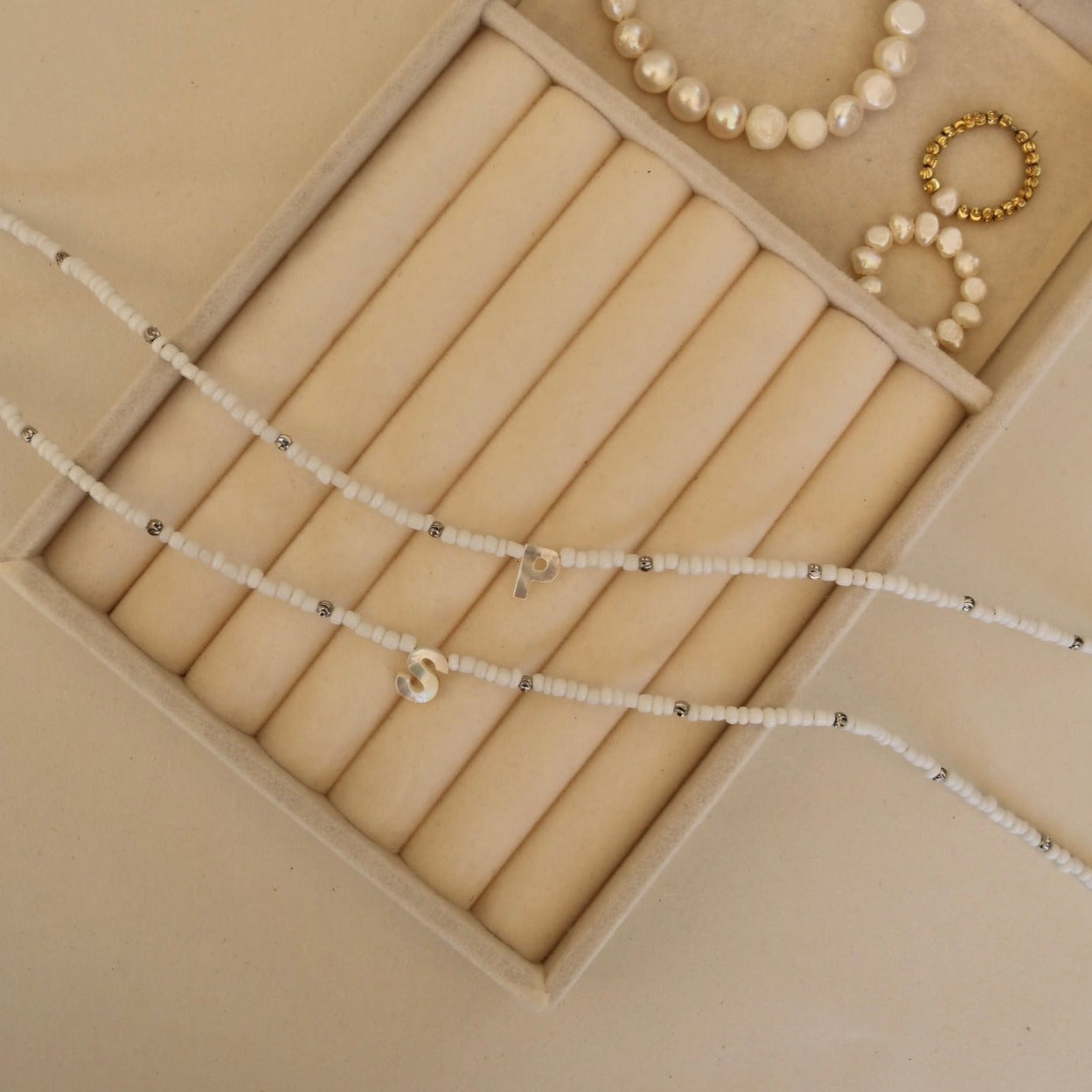Clara Initial Necklace Clara Initial Necklace