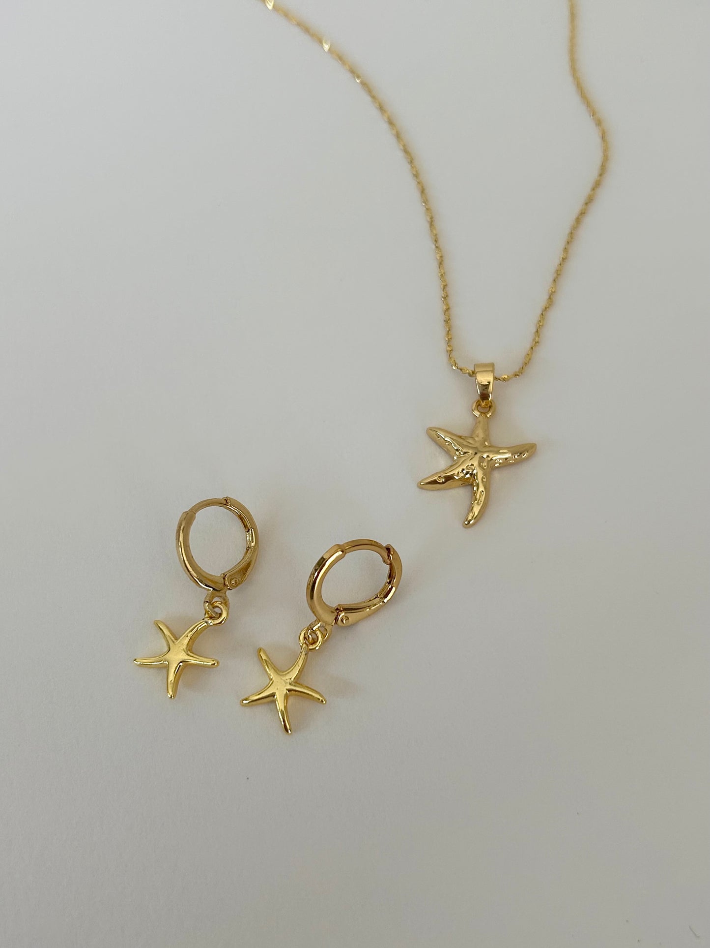 STARFISH NECKLACE IN 18K GOLD
