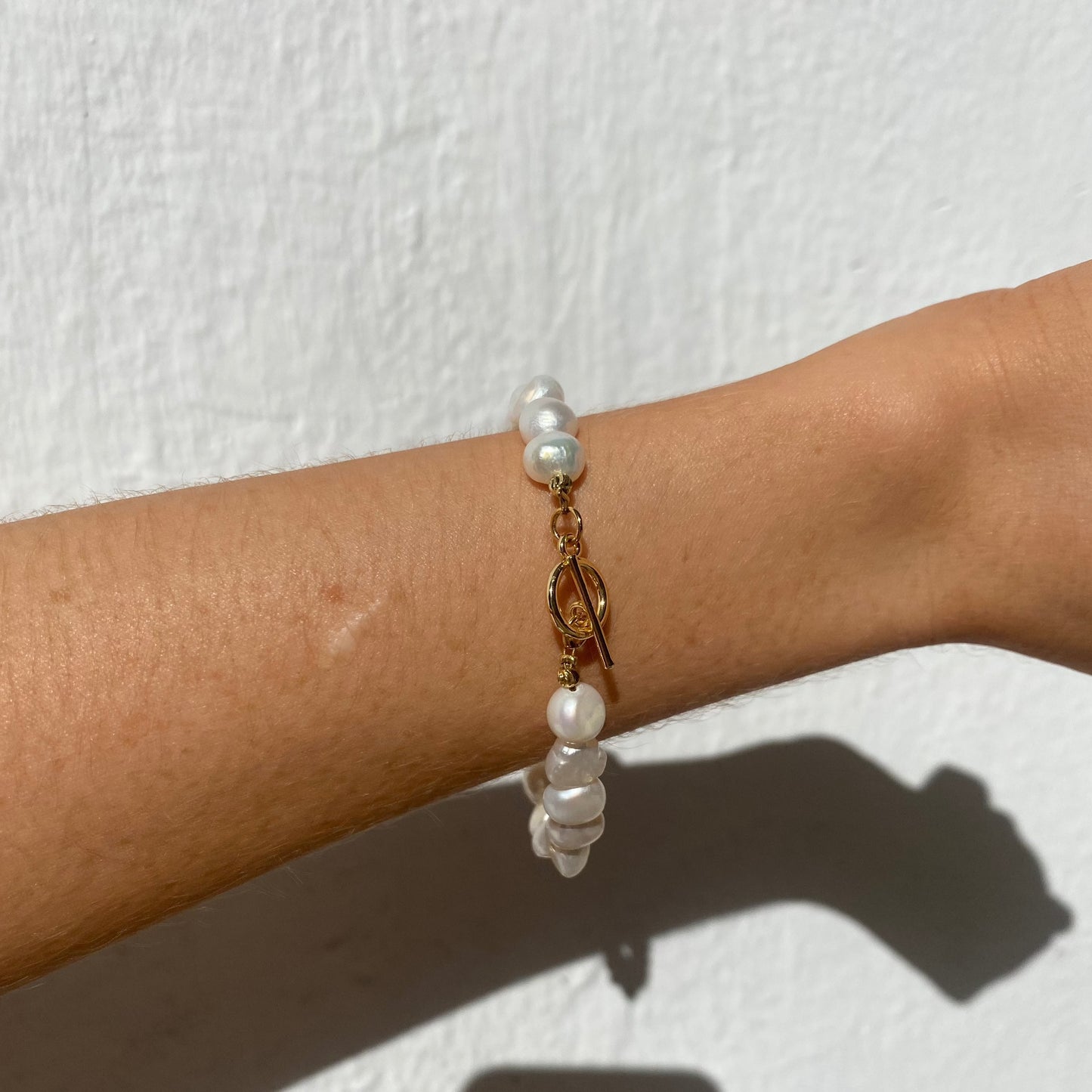 ISLAND FRESHWATER PEARL BEADED BRACELET