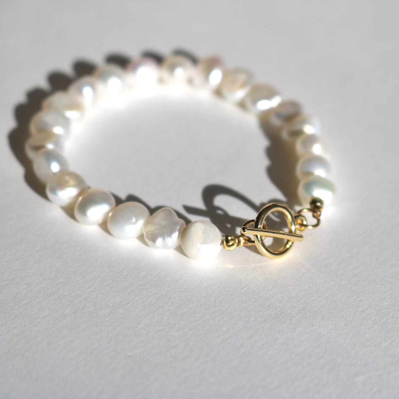 ISLAND FRESHWATER PEARL BEADED BRACELET