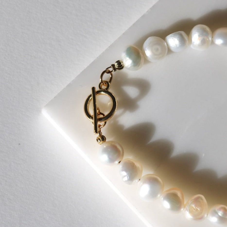 ISLAND FRESHWATER PEARL BEADED BRACELET